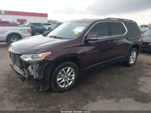 1GNERGKW3KJ185672 2019 CHEVROLET TRAVERSE - Image 2