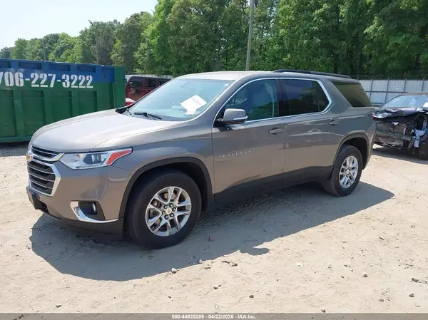 1GNERGKW8KJ100390 2019 CHEVROLET TRAVERSE - Image 2