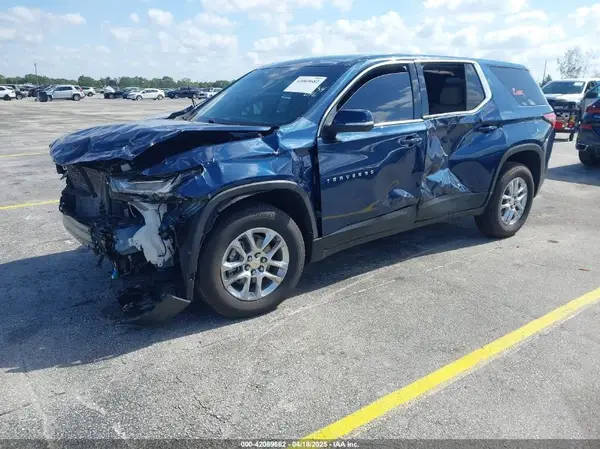 1GNERLKWXNJ182507 2022 CHEVROLET TRAVERSE - Image 2