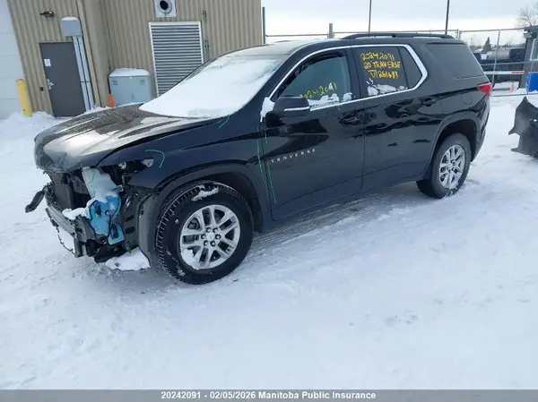 1GNEVGKW9LJ261683 2020 CHEVROLET TRAVERSE - Image 2