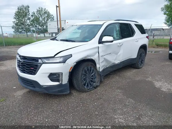1GNEVJKW1NJ159665 2022 CHEVROLET TRAVERSE - Image 2