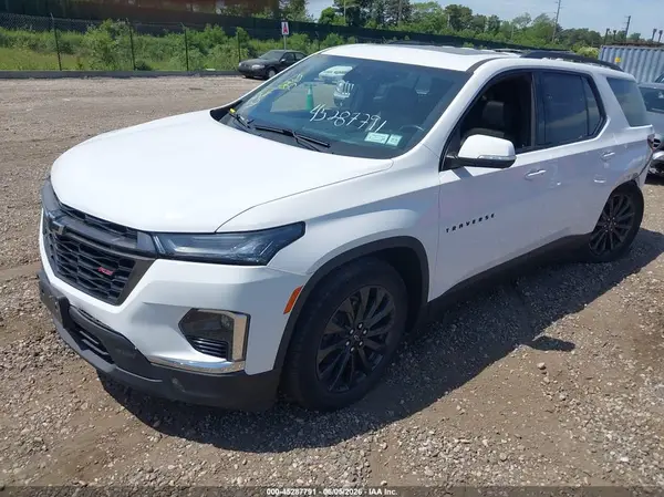 1GNEVJKW7NJ129814 2022 CHEVROLET TRAVERSE - Image 2