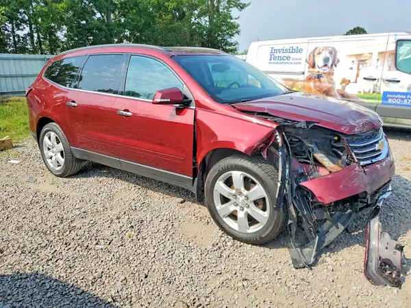2017 CHEVROLET TRAVERSE COPART lot 62442636 auction photo 4