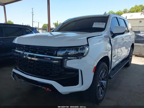 2022 CHEVROLET TAHOE IAAI lot 45281159 auction photo 2