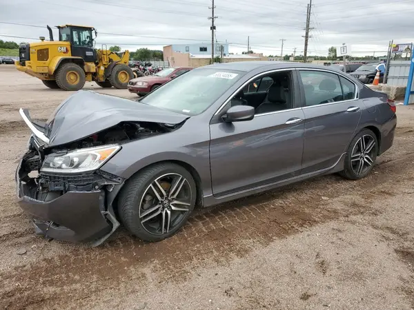 1HGCR2F11HA045566 2017 HONDA ACCORD - Image 1