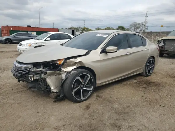 1HGCR2F35HA180955 2017 HONDA ACCORD - Image 1