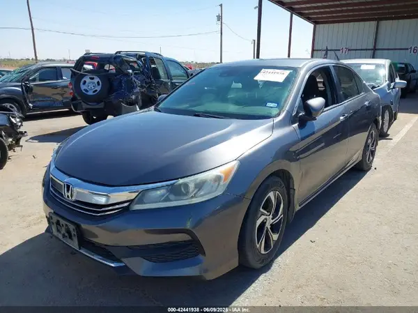 1HGCR2F45GA166108 2016 HONDA ACCORD - Image 2