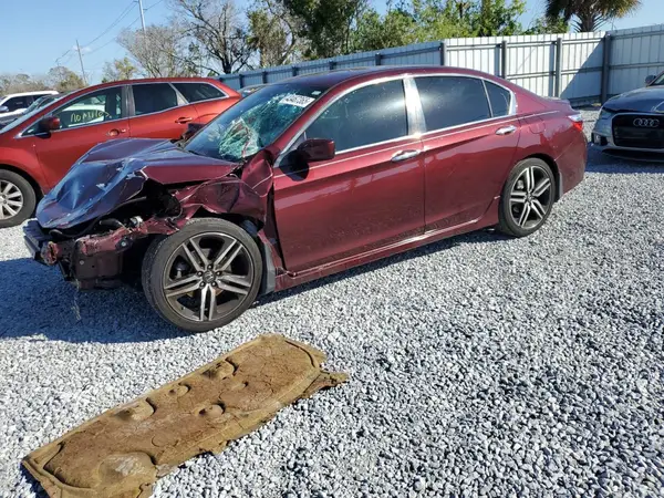 1HGCR2F51HA300445 2017 HONDA ACCORD - Image 1