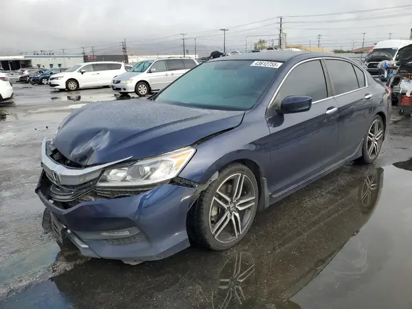1HGCR2F52HA114848 2017 HONDA ACCORD - Image 1