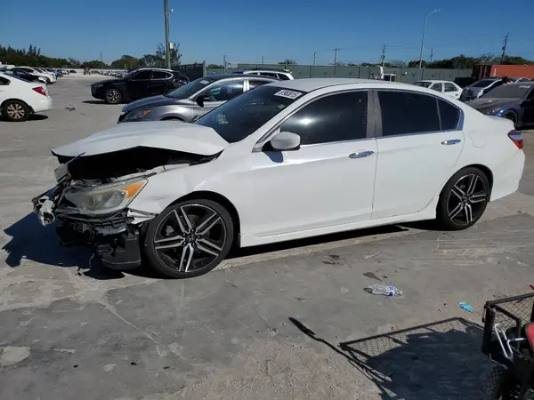 1HGCR2F54GA123484 2016 HONDA ACCORD - Image 1