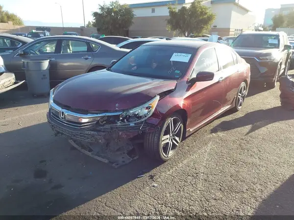 1HGCR2F55GA051517 2016 HONDA ACCORD - Image 2