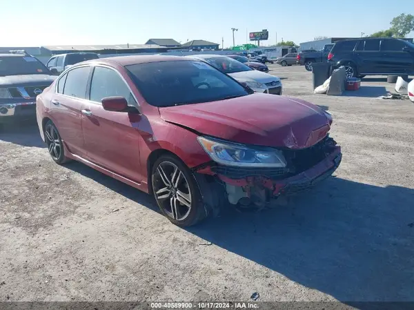 1HGCR2F55GA134316 2016 HONDA ACCORD - Image 1