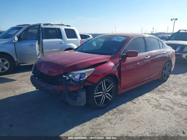 1HGCR2F55GA134316 2016 HONDA ACCORD - Image 2