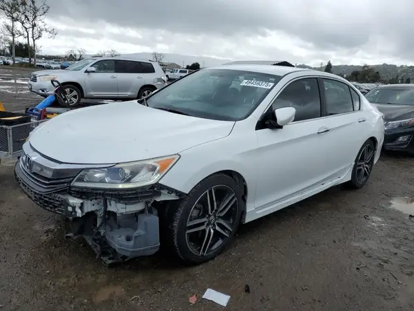 1HGCR2F55HA081828 2017 HONDA ACCORD - Image 1