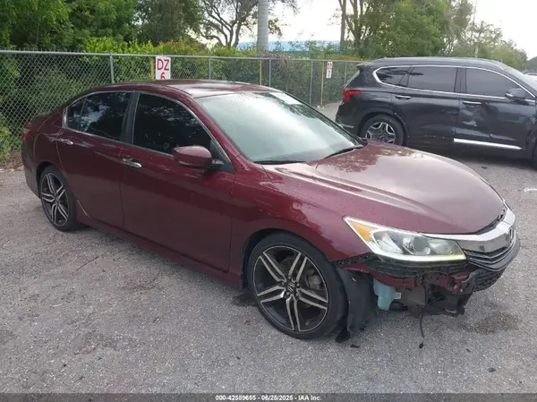 1HGCR2F56GA027002 2016 HONDA ACCORD - Image 1
