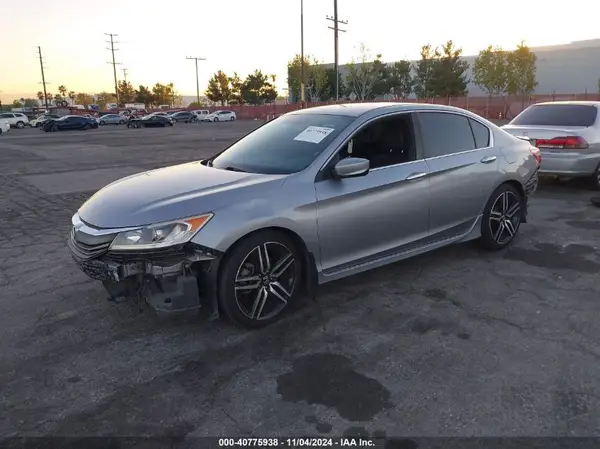1HGCR2F56GA183654 2016 HONDA ACCORD - Image 2