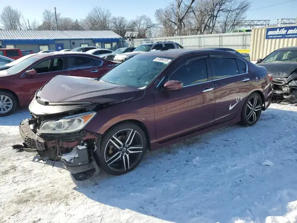 1HGCR2F57GA139694 2016 HONDA ACCORD - Image 1