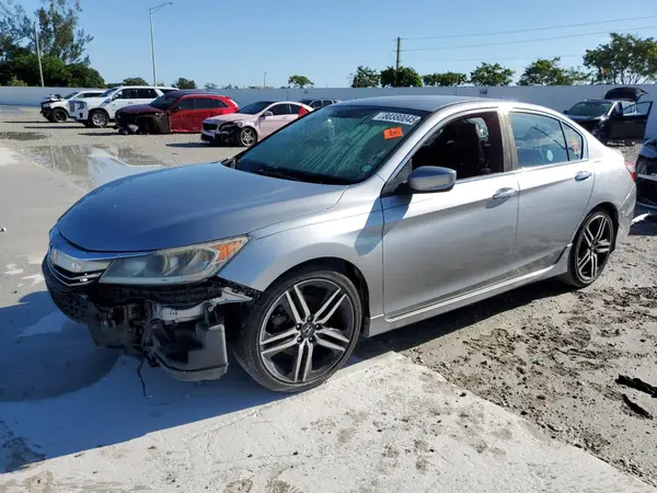 1HGCR2F58GA042424 2016 HONDA ACCORD - Image 1