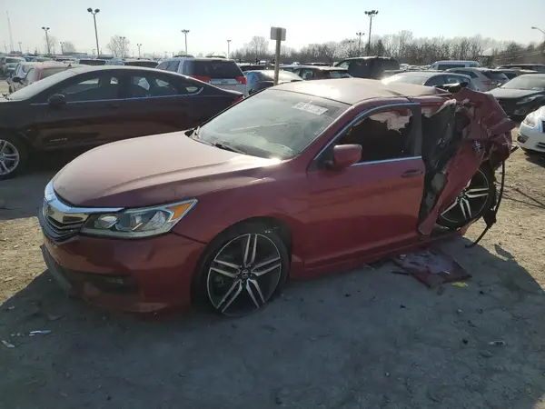 1HGCR2F58GA166628 2016 HONDA ACCORD - Image 1