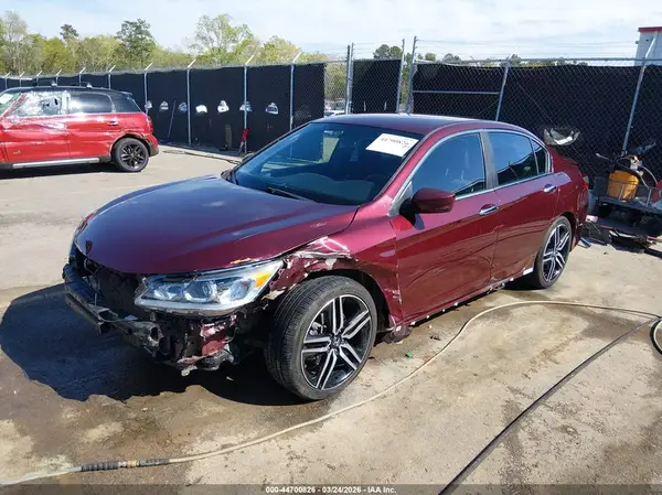 1HGCR2F5XGA052937 2016 HONDA ACCORD - Image 2