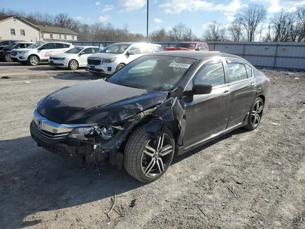 1HGCR2F5XGA082763 2016 HONDA ACCORD - Image 1