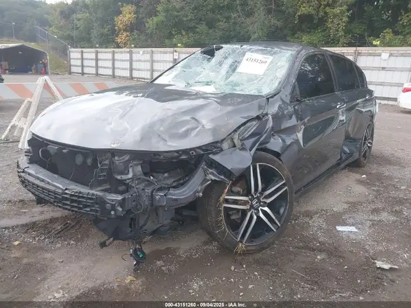 1HGCR2F5XGA164850 2016 HONDA ACCORD - Image 2