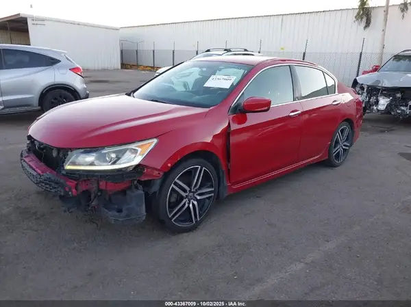 1HGCR2F5XGA204005 2016 HONDA ACCORD - Image 2