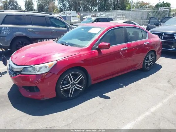 1HGCR2F5XGA225856 2016 HONDA ACCORD - Image 2