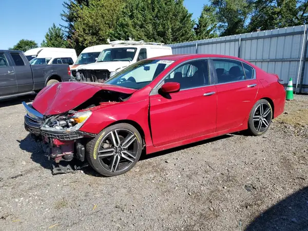 1HGCR2F5XGA230586 2016 HONDA ACCORD - Image 1
