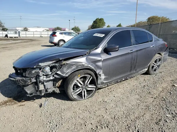 1HGCR2F5XHA163442 2017 HONDA ACCORD - Image 1