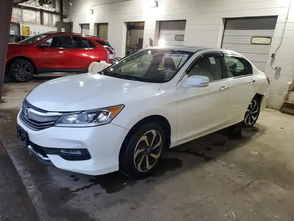 1HGCR3F87GA006272 VIN - 2016 HONDA ACCORD EXL WHITE 3.5L 6 | Car