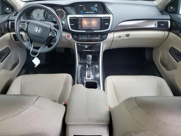 1HGCR3F87GA006272 VIN - 2016 HONDA ACCORD EXL WHITE 3.5L 6 | Car
