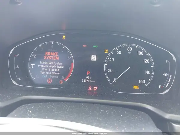 2019 HONDA ACCORD auction photo 7