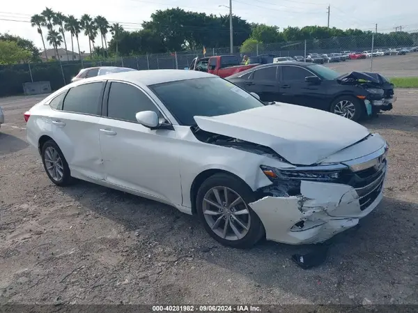 1HGCV1F16MA064579 2021 HONDA ACCORD - Image 1