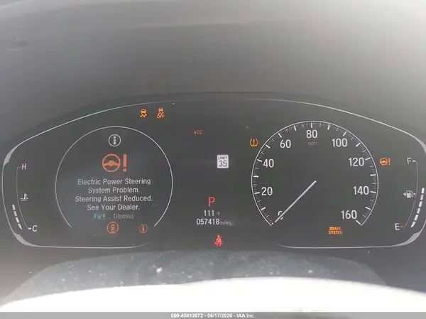 2020 HONDA ACCORD auction photo 7