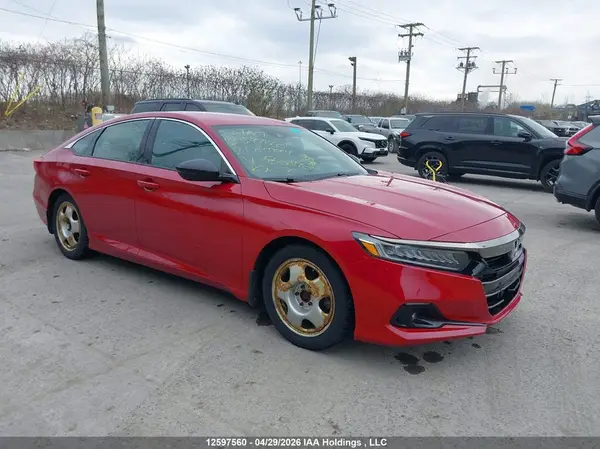 1HGCV1F25MA800470 2021 HONDA ACCORD - Image 1