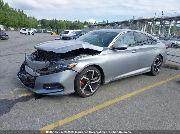 1HGCV1F30KA804450 2019 HONDA ACCORD - Image 2