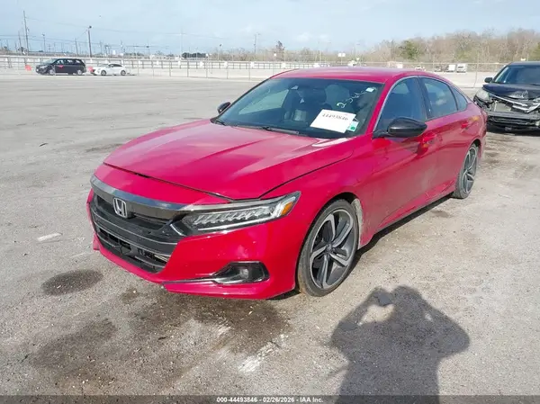 1HGCV1F30MA082366 2021 HONDA ACCORD - Image 2