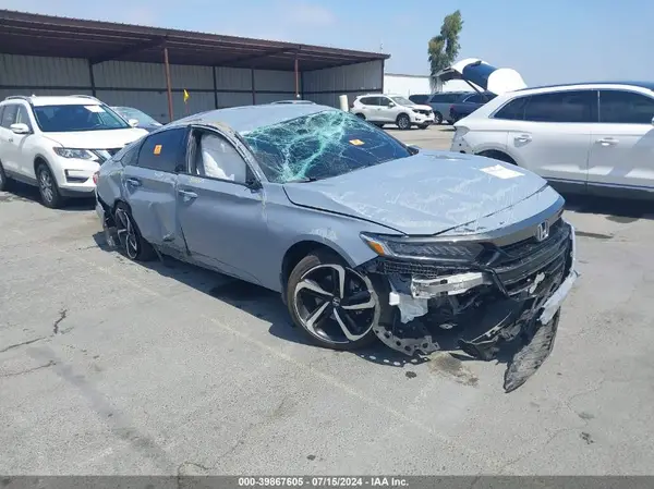 1HGCV1F30NA068338 2022 HONDA ACCORD - Image 1