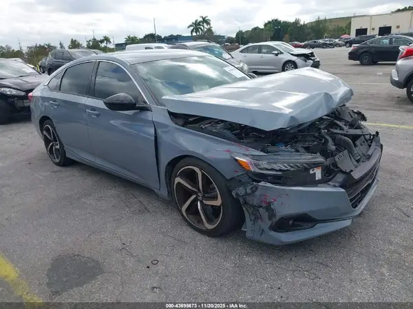 1HGCV1F30NA084376 2022 HONDA ACCORD - Image 1