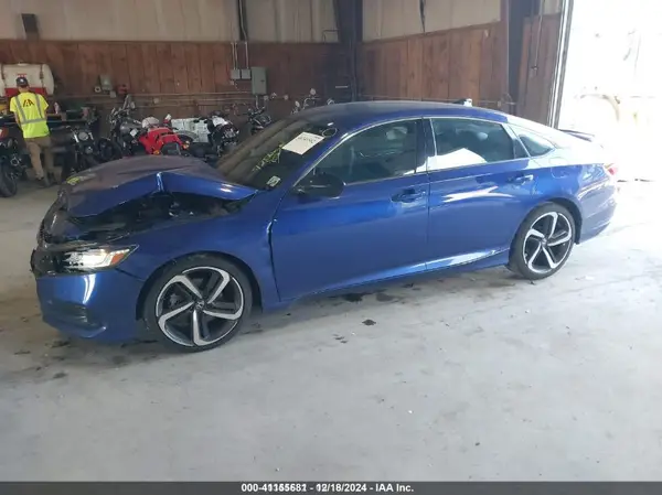 1HGCV1F30NA110443 2022 HONDA ACCORD - Image 2