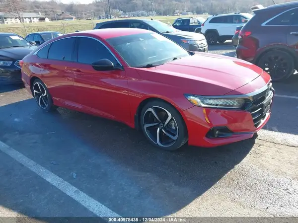 1HGCV1F31MA082134 2021 HONDA ACCORD - Image 1