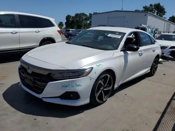 1HGCV1F31MA116864 2021 HONDA ACCORD - Image 1