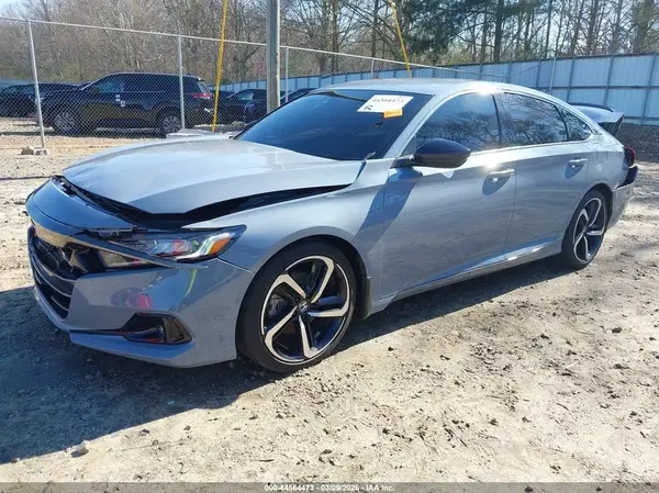 1HGCV1F31NA107647 2022 HONDA ACCORD - Image 2