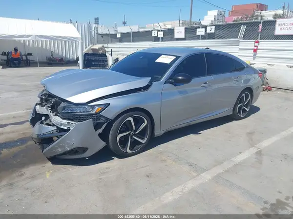 1HGCV1F32MA025702 2021 HONDA ACCORD - Image 2