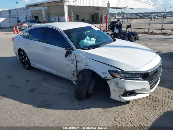 1HGCV1F32MA028602 2021 HONDA ACCORD - Image 1