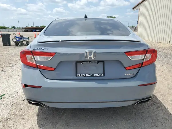 2021 HONDA ACCORD COPART lot 54155735 auction photo 6