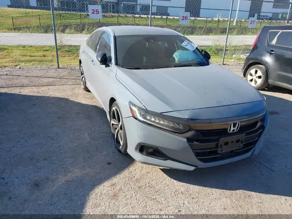 1HGCV1F32MA050566 2021 HONDA ACCORD - Image 1