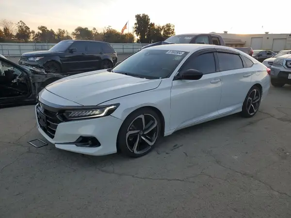 1HGCV1F32MA052687 2021 HONDA ACCORD - Image 1