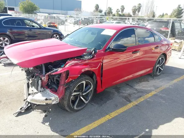 1HGCV1F32MA054651 2021 HONDA ACCORD - Image 2